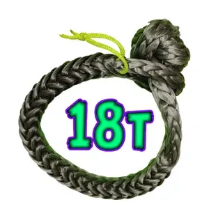 Софт-шакл серый "крепление троса мягкая петля" 18 тонн