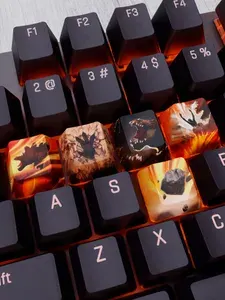 Кейкапы для механической клавиатуры "Праймал Бист" Дота 2 / "Primal Beast" Dota 2 / 5 скиллов