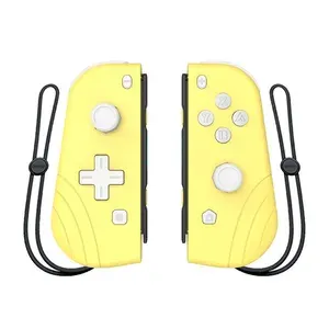 Геймпады контроллеры Joy - Con с вибрацией беспроводные для Nintendo Switch и Nintendo Switch OLED джойстики Желтый