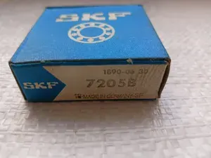 SKF Подшипник автомобильный, диаметр 25 мм, арт. 7205В