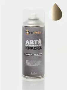Краска PEUGEOT 3008(P84), код ELL, BEIGE PYRITE, автомобильная эмаль FixPaint Spray в аэрозольном баллончике 520 мл