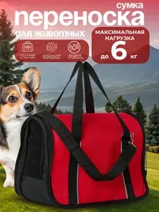 Переноска для кошек и собак мелких пород до 6 кг,для грызунов,34x22x25