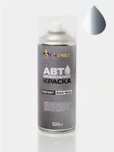 Краска MERCEDES-BENZ, код 391U, HORIZON BLUE, автомобильная эмаль FixPaint Spray в аэрозольном баллончике 520 мл
