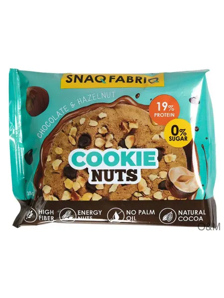 Печенье протеиновое Snaq Fabriq Cookie Nuts, 2шт