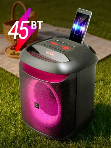 Колонка блютуз беспроводная большая Defender Бумер 45, 45 Вт, bluetooth, FM, USB, AUX, Type-C