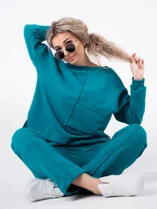 Костюм спортивный COOL LOOK женский костюм теплый без капюшона из футера классический