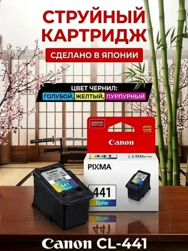 Canon CL-441Color цветной струйный картридж для принтера мфу 5221B001