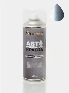 Краска MERCEDES-BENZ, код 5385, COTE D'AZUR BLUE BRIGHT, автомобильная эмаль FixPaint Spray в аэрозольном баллончике 520 мл