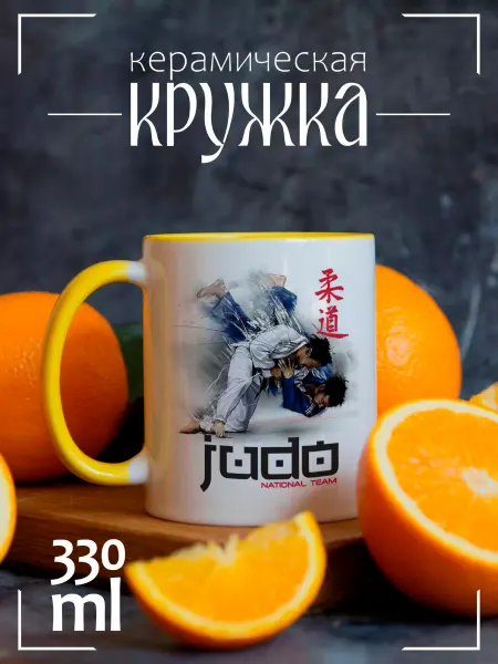 CoolSuvenir Кружка подарочная Judo Дзюдо