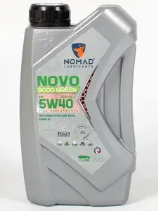 NOMAD Lubricants NOVO 9000 GREEN 5W-40 Масло моторное, Синтетическое, 1 л
