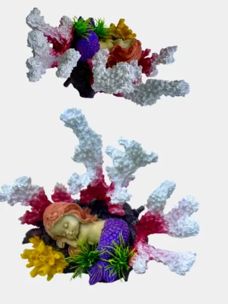 Керамический декор для аквариума Coral — подводное украшение и растение