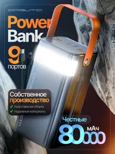 Повербанк внешний аккумулятор 80000 mAh Орбита OT-SMP01C