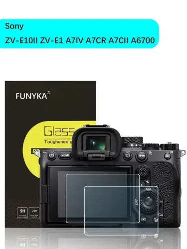 Комплект 1 шт: Защитное стекло для экрана камеры Sony ZV-E10II A7CII A7CR A6700 A7IV ZV-E1