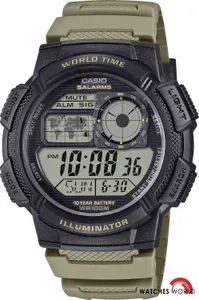 Casio Collection AE-1000W-5A Мужские Японские наручные часы, Гарантия