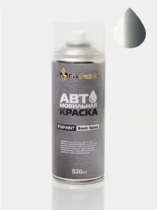 Краска NISSAN, код DXA, ALPINE KHAKI, автомобильная эмаль FixPaint Spray в аэрозольном баллончике 520 мл