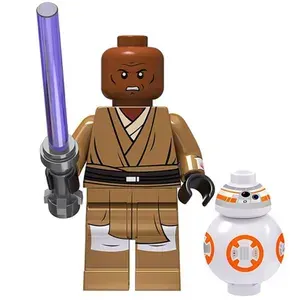 Фигурка Star Wars Звёздные Войны, Мейс Винду с дроидом BB8, конструктор