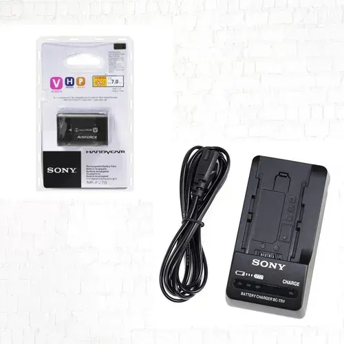 Аккумулятор SONY NP-FV70 + Зарядное устройство SONY BC-TRV