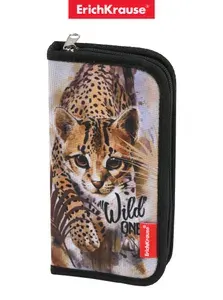 Пенал-книжка без наполнения ErichKrause Wild Cat