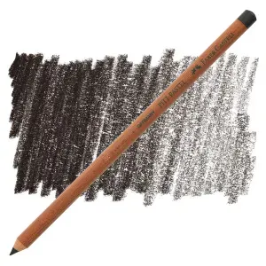 Пастельный карандаш Faber-Castell Pitt Pastel, 1 шт., цвет №175 темно-коричневый