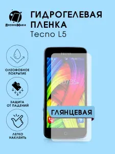 Гидрогелевая защитная пленка для смартфона Tecno L5 2шт