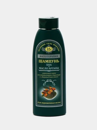 Шампунь Iris Cosmetic Фитотерапия Хна и Масло арганы, 500 мл