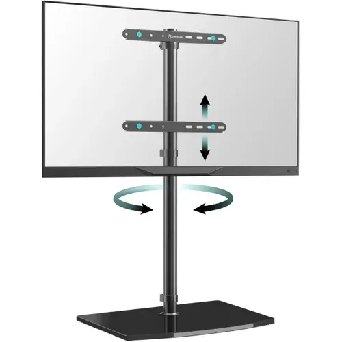 Стойка ONKRON TS5065-B для телевизора 30-60 дюймов напольная, до 41 кг, чёрный