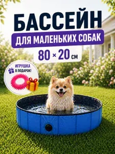 Бассейн складной каркасный для собак животных