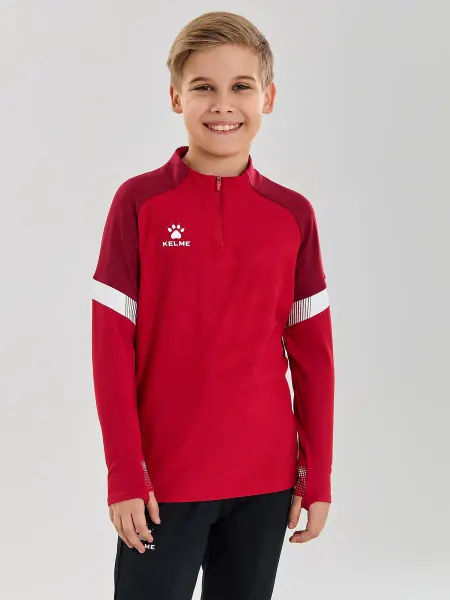 KELME Джемпер спортивный детский Costas Half-Zipper Training