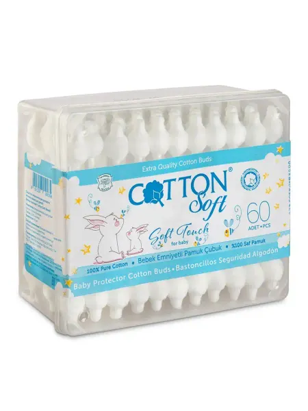 Cotton soft Ушные ватные палочки для новорожденных детей