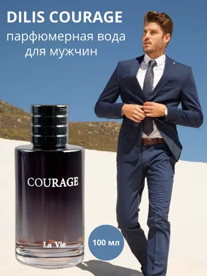 Парфюмерная вода Dilis Courage, для мужчин, 100 мл