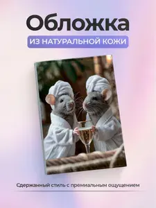 Обложка на паспорт мем крысы в спа