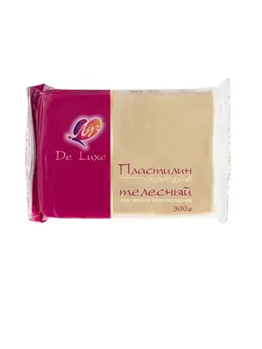 Луч Пластилин скульптурный телесный, твердый, 500 гр