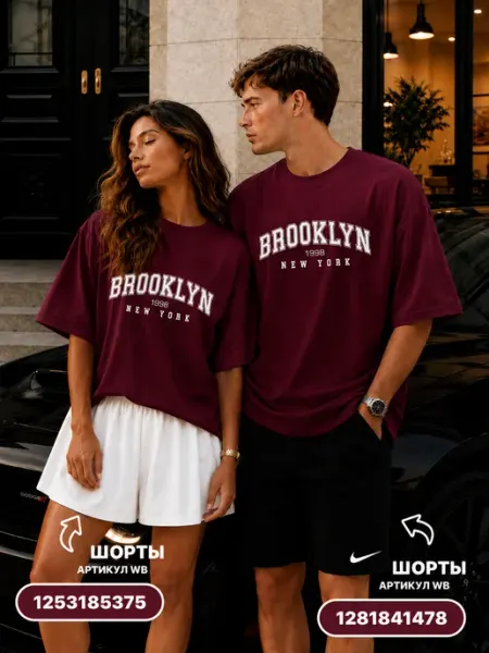 GLM couture Футболка из хлопка свободного кроя