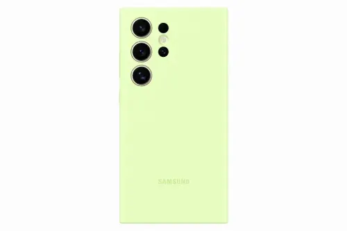 Чехол-накладка Samsung EF-PS928TGEGRU Silicone Cover для Galaxy S24 Ultra, лаймовый