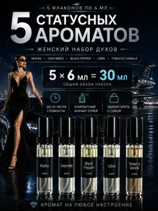 Духи женские набор пробников BGD-Perfume 30 мл