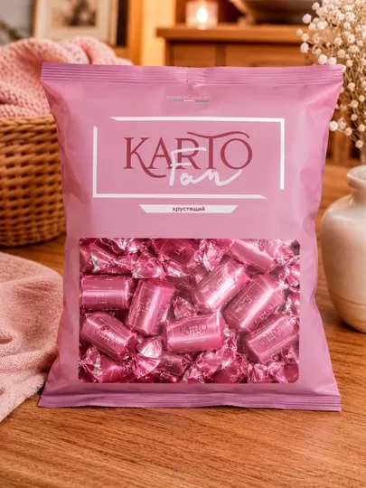 Шоколадная конфета Crafers Фан картофан Орех с ПЭК (440 гр)