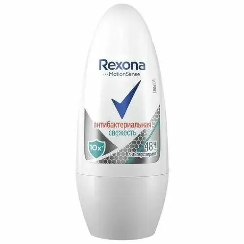 Дезодорант роликовый Rexona Антибактериальная свежесть, 50 мл