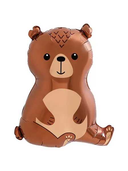 Шар (24'/61 см) Фигура, Лесной Медведь, 1 шт. в уп.