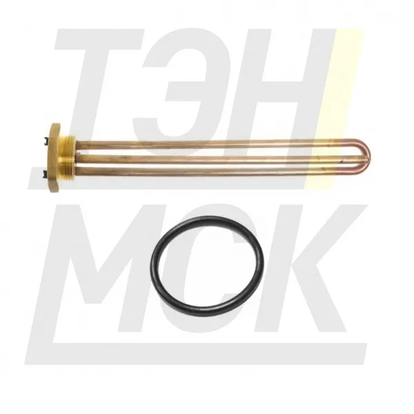 Комплект ТЭН 2,5кВт (2500Вт) RDT, резьбовой 42мм для Ariston, De Luxe, Real, Thermex, под анод М6 + прокладка, 182245K2