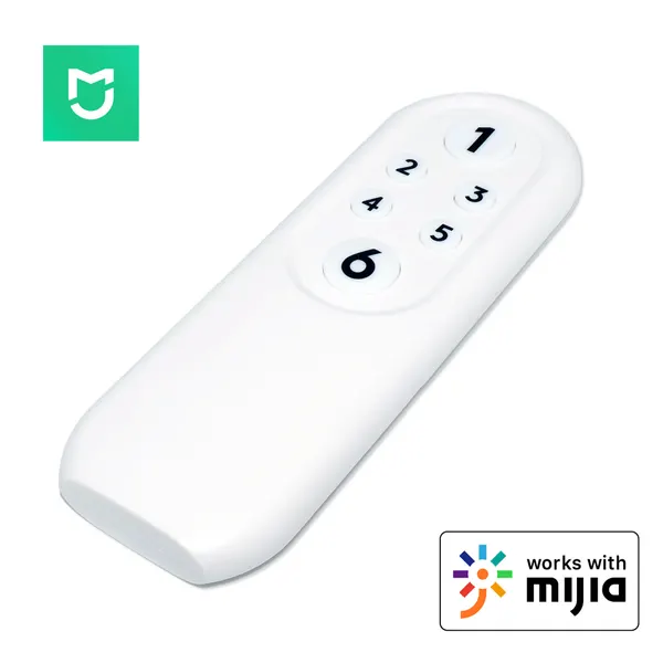 Беспроводной Bluetooth пульт для умного дома Xiaomi Mi Home (подключается в китайский регион) на 6 кнопок