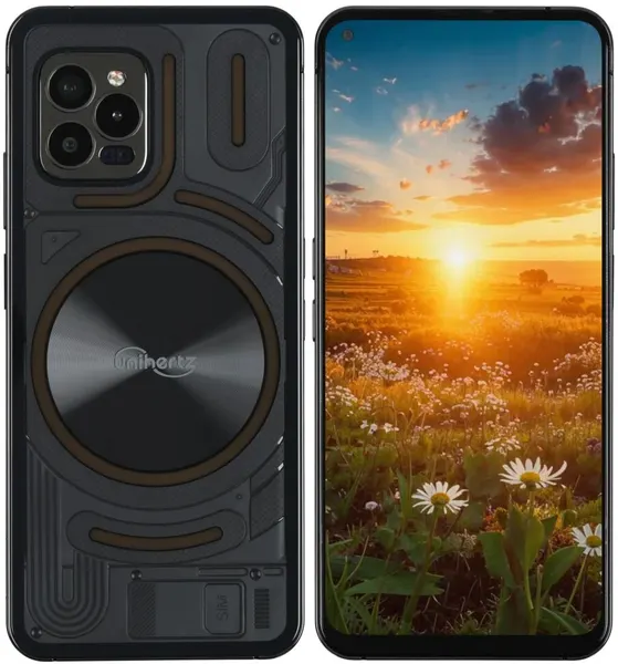 6.81" Смартфон Unihertz Luna 12/256 ГБ, NFC, 4G, 5000 мА*ч, черный