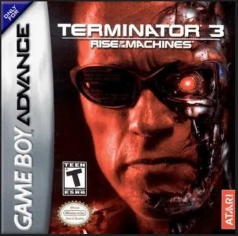 Игровой картридж Terminator 3 (Терминатор 3) GBA, рус. версия (Platinum) (64M)