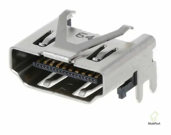 Разъем HDMI, для PlayStation 4, металл, прочный, легкий, 1 шт.