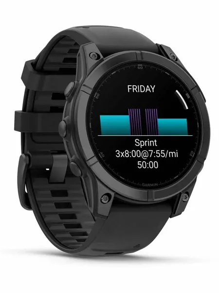 Умные часы для спорта Garmin Fenix E 47 mm, AMOLED