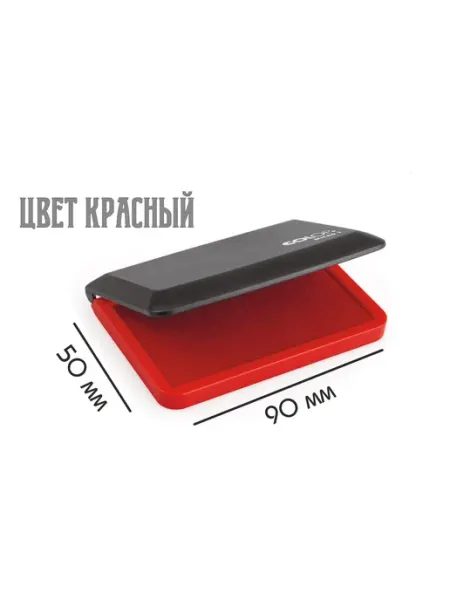 Настольная штемпельная подушка micro 1 красная COLOP.