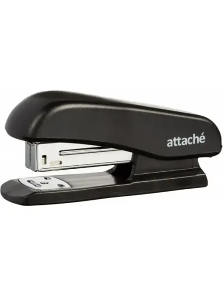 Степлер, на 24 6, 26 6 пластик, чёрный, 1 шт Attache Economy