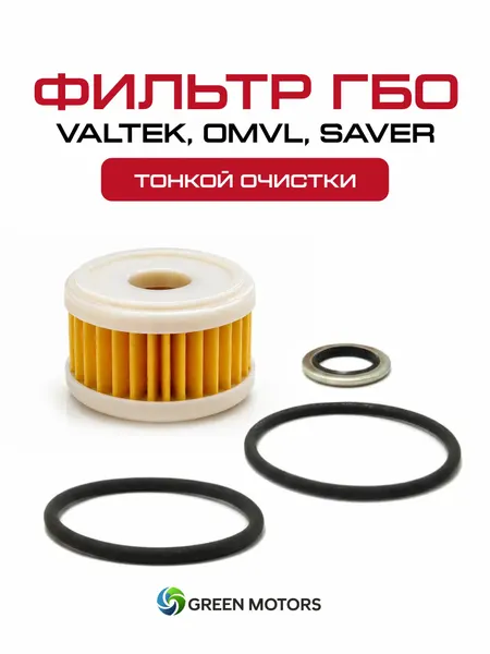 Фильтр газового клапана Valtek, OMVL, Saver комплект с кольцами