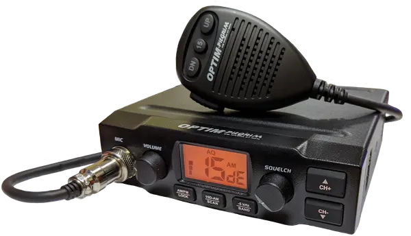 Автомобильная радиостанция Optim Pilgrim, AM/FM, 10W, 20 каналов, 26-27MHz