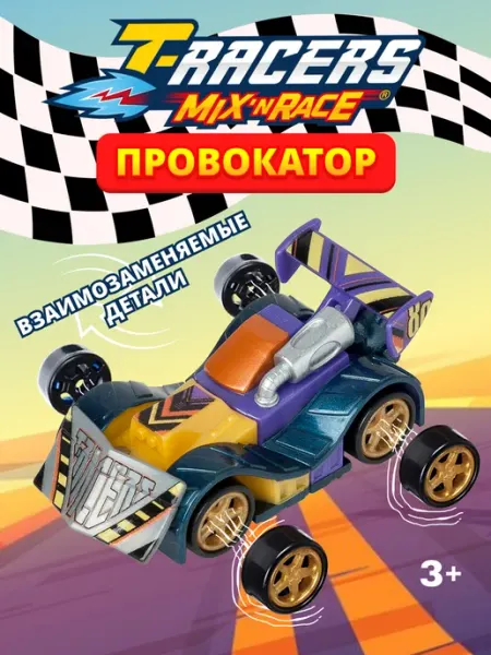 Машинка для мальчика разборная Провокатор T-RACERS