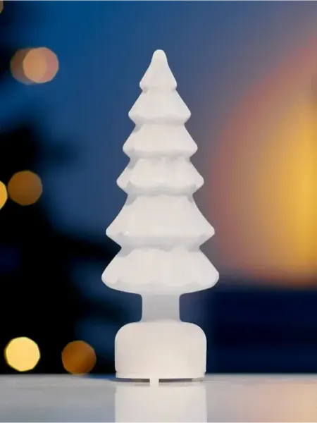 Новогодняя белая светодиодная елочка Luazon Lighting